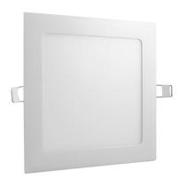 Plafon de led embutir 6w 3000k quadrado
