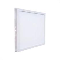 Plafon De Led Quadrado Sobrepor 39,5x39,5cm 36w 3000k - Vluz