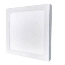 Plafon de led sobrepor 6w 6500k quadrado