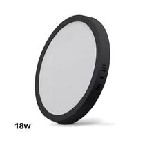 Plafon de Led Sobrepor Redondo Eco 18W 6500K Preto Bivolt BDPD-1200-19 Black Decker Plafon de Led Sobrepor Redondo Eco 18W 6500K Preto Bivolt BDPD-1200-19 Black Decker