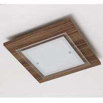 Plafon de Madeira Sobrepor 47cm Mona Lisa Madelustre Nogal Málaga Plafon de Madeira Sobrepor 47cm Mona Lisa Madelustre Nogal Málaga