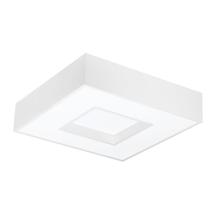 Plafon de sobrepor cherry quadrado 320x320mm 4 e27 branco metal e acrilico 4540/32bt-usina Plafon de sobrepor cherry quadrado 320x320mm 4 e27 branco metal e acrilico 4540/32bt-usina