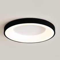 Plafon de Sobrepor Eclipse Led Integrado Luz Amarela Neutra Branca 40cm 34W Bivolt Plafon de Sobrepor Eclipse Led Integrado Luz Amarela Neutra Branca 40cm 34W Bivolt