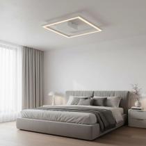 Plafon de Sobrepor LED 24W Perfil Led Design Moderno Quarto Sala Escritorio Bivolt Plafon de Sobrepor LED 24W Perfil Led Design Moderno Quarto Sala Escritorio Bivolt