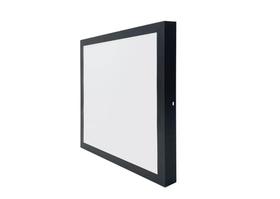 Plafon de Sobrepor Led Quadrado 3000k 32w Bivolt 40x40x3,8cm Alumínio Preto - Germany Blumenau Iluminação 83893001 - Sku 54022752 Plafon de Sobrepor Led Quadrado 3000k 32w Bivolt 40x40x3,8cm Alumínio Preto - Germany Blumenau Iluminação 83893001 - Sku 54022752