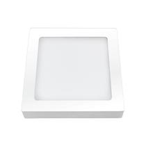 Plafon De Sobrepor Quadrado Bivolt 24W Luz Amarela - Ourolux