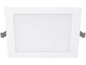 Plafon de Sobrepor Quadrado Branco - com Lâmpada Integrada LED 12W Philips DL252