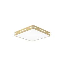 Plafon de Sobrepor Quadrado Dourado 40cm Led 30W 3 em 1 Bivolt Plafon de Sobrepor Quadrado Dourado 40cm Led 30W 3 em 1 Bivolt