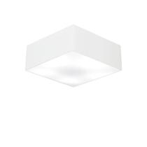 Plafon de Sobrepor Quadrado SP-3050 Cúpula Cor Branco Plafon de Sobrepor Quadrado SP-3050 Cúpula Cor Branco