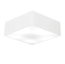 Plafon de Sobrepor Quadrado SP-3051 Cúpula Cor Branco