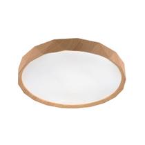 Plafon de Sobrepor Redondo Acrilico Estilo Madeira 38cm Led 60W 3 em 1 Bivolt Plafon de Sobrepor Redondo Acrilico Estilo Madeira 38cm Led 60W 3 em 1 Bivolt