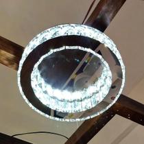 Plafon de Sobrepor Redondo Cristal 30cm Led 12w 6000k Bivolt Dinamica Plafon de Sobrepor Redondo Cristal 30cm Led 12w 6000k Bivolt Dinamica