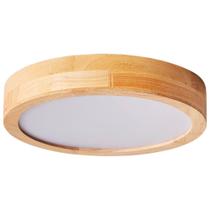Plafon de Sobrepor Redondo Estilo Madeira 30cm Led 20W 3 em 1 Bivolt 16120-PL Plafon de Sobrepor Redondo Estilo Madeira 30cm Led 20W 3 em 1 Bivolt 16120-PL