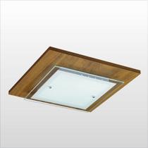 Plafon De Teto 47x47 Monalisa Para 1 Lampada 60w E27 Wengue Madelustre Plafon De Teto 47x47 Monalisa Para 1 Lampada 60w E27 Wengue Madelustre