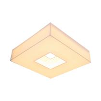 Plafon Domenica Quadrado 28X28 4xE27 Branco Bella Italia - PL504-BR Plafon Domenica Quadrado 28X28 4xE27 Branco Bella Italia - PL504-BR