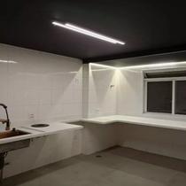 Plafon Duplo 1 Metro Arandela Led Luz Direta Duo BRANCO 110v e 220v