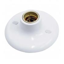 Plafon E-27 em Porcelana Branco 100w - Taschibra