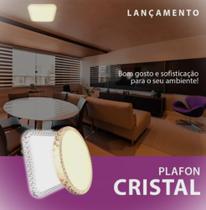 Plafon efeito Cristal multicolor 24w1A