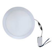 Plafon Embutir Led Painel Redondo Branco Frio 6000k 25w