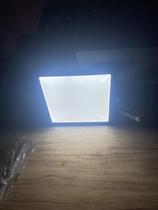 Plafon embutir quadrado 25w alum led painel 29cm - preto Plafon embutir quadrado 25w alum led painel 29cm - preto