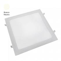 Plafon embutir quadrado slim 36w branco frio andeli