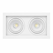Plafon Embutir Retangular 345 x 180mm 2 luzes Par 30 Lumini Lab Plafon Embutir Retangular 345 x 180mm 2 luzes Par 30 Lumini Lab