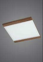 Plafon embutir styllus 23x28cm 2e27 nogal malaga 2393 madelustre