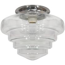 Plafon Fashion Retro Alumínio Drops Escada Boca 10 Incolor