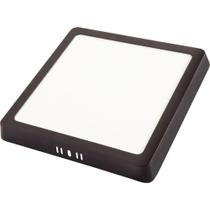 Plafon Fita Led Tramontina Quadrado De Sobrepor Preto 24 W 4000 K 1680 Lm Luz Neutra Tramontina Plafon Fita Led Tramontina Quadrado De Sobrepor Preto 24 W 4000 K 1680 Lm Luz Neutra Tramontina