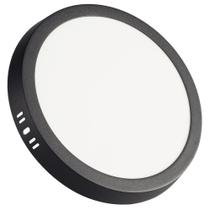Plafon Fita Led Tramontina Redondo Sobrepor Preto 18w 4000k 1250lm Luz Neutra Tramontina Plafon Fita Led Tramontina Redondo Sobrepor Preto 18w 4000k 1250lm Luz Neutra Tramontina