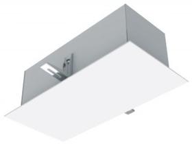 Plafon G-light Retangular Embutir 22cm 1 Lamp. E27 - Branco Plafon G-light Retangular Embutir 22cm 1 Lamp. E27 - Branco