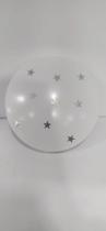 Plafon garra com estrelas prateadas