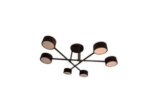 Plafon hashtag preto difusor acrílico 6xg9 Plafon hashtag preto difusor acrílico 6xg9