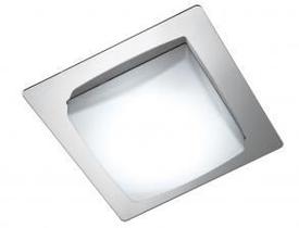 Plafon Infinity 1XE27 21X21cm aro espelhado Plafon Infinity 1XE27 21X21cm aro espelhado