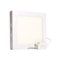 Plafon Led 12w Quente Quadrado Sobrepor Plafon Led 12w Quente Quadrado Sobrepor