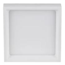 Plafon Led 18W Stella Sobrepor Deep 19cm Recuado Branco 3000K STH20903BR/30