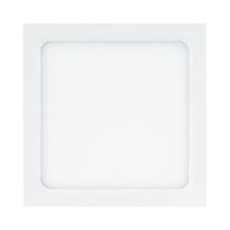 PLAFON LED 6W LUMINÁRIA QUADRADO EMBUTIR 3000k BIVOLT LLUM