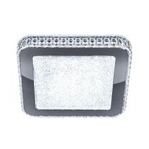 Plafon Led Acrilico Gemini 24w Branco Frio 40x40 Bivolt