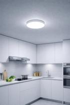 Plafon Led Borda Infinita Luminária Sobrepor 60w Redondo Bivolt Iluminação Branco Frio 6500 Minimalista Teto Casa Hall Quarto Cozinha Sala Escritório