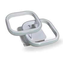 Plafon Led Duplo Quadrado 23cm Branco Iluminação Moderna E Sofisticada Lumiville 127/220v