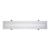 Plafon Led Embutir 18W Retangular 10x60cm Branco Frio 6500K Avant