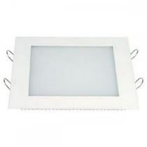 Plafon Led Embutir Ecp 18W. Quadrado 22Cm 6500K. Bivolt