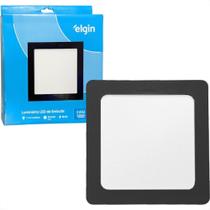 Plafon Led Embutir Elgin Quadrado 24W. 1920Lm. 6500K. Bivolt Preto Plafon Led Embutir Elgin Quadrado 24W. 1920Lm. 6500K. Bivolt Preto