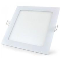 Plafon LED Embutir Quadrado 12W 6500K Leitoso Blumenau Plafon LED Embutir Quadrado 12W 6500K Leitoso Blumenau