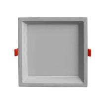 Plafon Led Embutir Recuado 12w 3000k Low Frame Bella DLD012Q Plafon Led Embutir Recuado 12w 3000k Low Frame Bella DLD012Q