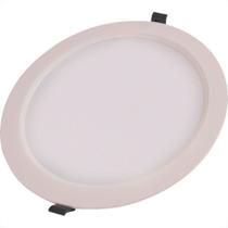 Plafon Led Embutir Tramontina Redondo 12W. 840Lm. 6500K. Bivolt Branco Plafon Led Embutir Tramontina Redondo 12W. 840Lm. 6500K. Bivolt Branco