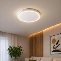 Plafon Led Gênova Redondo 31w 3 Temperaturas 3000/4000/6500