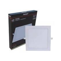 Plafon Led Luminaria Embutir Painel Teto 18w Avant