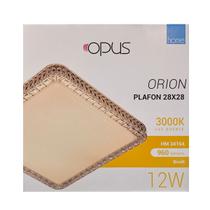 Plafon Led Orion 28X28cm 12W 3000K Bivolt - Opus - HM34164