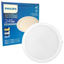 Plafon Led Philips Redondo Embutir 24w Luz Branca 6500K